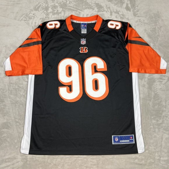 Pro Line Dunlap Cincinnati Bengals‎ #96 NFL Jersey Men's XL - Picture 1 of 7